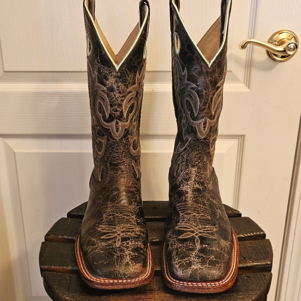 Brahma Mens Cowboy Boots - Sz 10